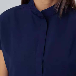 Eco Friendly High-quality Knitted Quick-drying Seamless Fusing Hospital Scrub Uniforms <b>Doctors</b> Nurses Customized - Product Image 3