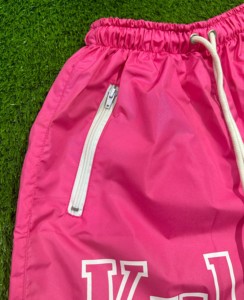 Custom Logo Nylon Shorts For <b>Men</b> Hot Pink Color Quick Dry Cut Nylon Shorts Hand Made Running Gym Shorts Swim <b>Trunks</b> For <b>Men</b> - Product Image 3