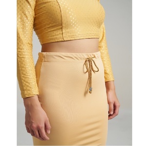 Polyester Fish Cut Saree Shapewear Petticoat Women Body Shaper Skirt with Seamless Finish and Mermaid Fit <b>for</b> Festive Wear - Product Image 4
