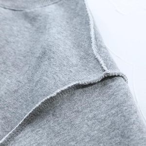 Breathable French Terry Crop <b>Top</b> Women’s Long Sleeve Cropped Sweatshirt Pullover Custom Printing tie-dye fashion sweatshirts - Product Image 5