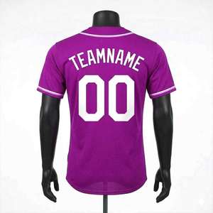 Camiseta de béisbol personalizada con nombre y número, ropa de equipo personalizada, camiseta de béisbol para hombre, camiseta deportiva transpirable de secado rápido - Product Image 3