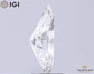Diamant de laboratoire CVD de qualité supérieure, couleur F, clarté VVS1, taille marquise, 2,00 carats, avec certificat IGI, pièce maîtresse parfaite - Product Image 4
