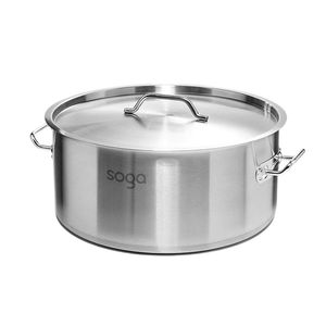 Stockpot 32L di grado superiore spessi 18/10 acciaio inossidabile per zuppa e Stock diretto disponibile - Product Image 6