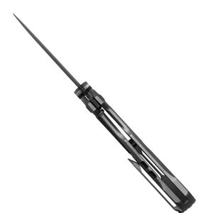 Cuchillos Plegables Compactos de Uso General con Hoja Ancha Satinada y Mango Texturizado con Lazo de Cordón Negro para Senderismo y Camping - Product Image 5