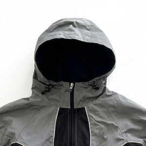 New High Selling Articles Custom Logo Grey Black Men's Nylon <b>Wind</b> <b>Breaker</b> Shorts Sets Breathable Wear Men Set Streetwear Hoodies - Product Image 6