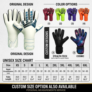 Gants de gardien de but professionnels |   Fournisseur de gants à découpe négative avec logo personnalisé OEM ODM - Product Image 2