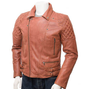 Veste en cuir véritable 100% pour homme, veste tendance à faible MOQ en vente, veste d'hiver - Product Image 4