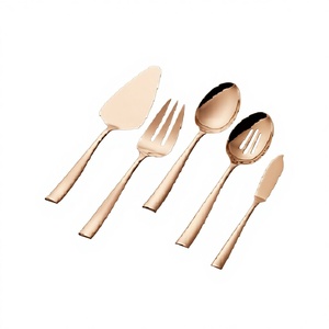 Juego de cubiertos de metal demandado caliente Cubiertos clásicos con OEM ODM Personalizado Buena venta al por mayor Juego de cubiertos de metal hechos a mano - Product Image 3