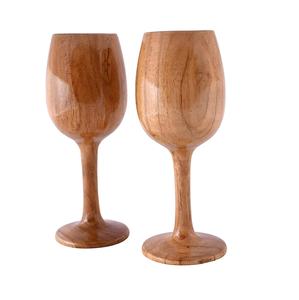 Verre à boire en bois naturel 100% de haute qualité produit de haute qualité jus de café et verre à bière pour la maison hôtel et Restaurant - Product Image 3