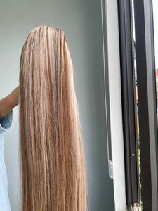 Perruque en cheveux vietnamiens bruts, densité 130 et 150, dentelle HD pré-épilée, perruque frontale en dentelle pour femmes noires, couleur tendance, vente chaude - Product Image 4