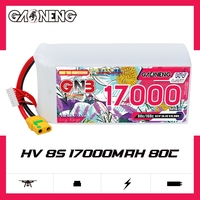 Batterie FPV GNB GAONENG Intercepting 8S grande capacité 17000mAh longue portée LiPo 30.4V 80C XT90S pour drones FPV de grande taille
