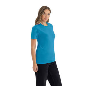 Camiseta 6210 CVC Turquesa 100% Algodón Ecológico de Secado Rápido y Ligero, Ideal para Marcas de Ropa Personalizada - Product Image 6