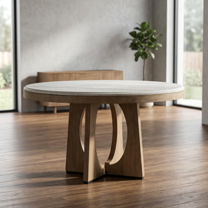 Table à manger carrée en bois massif au design moderne et contemporain pour 4, 6, 8 ou 10 personnes, idéale pour la maison, le restaurant, l'entrée ou la ferme. - Product Image 2