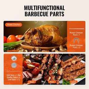 Stainless Steel Vertical Gyro <b>Rotisserie</b> Doner Shawarma <b>Grill</b> Machine - Product Image 5