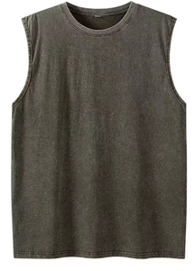 <b>Mens</b> Gym <b>Vest</b> Tank Tops Highlighting Vented Mesh Panels Dedicated To High Capacity Private Label Clients Globally - Product Image 4