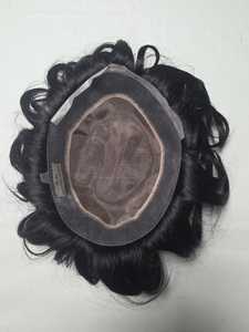 Peluca de Cabello Humano Mono de Calidad Premium Austriaca Taz Hair Bangladesh con Estilo de Ondas Sueltas y Ondas Profundas Naturales - Product Image 4