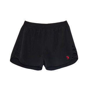 Solid Trader Commercial Grade Ultra Durable Soft Polyester Material High Waist <b>Tummy</b> <b>Control</b> Boardwear Women Beach Short - Product Image 5