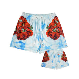 Shorts de bain et de course unisexe pour l'été, design sublimation, polyester léger, personnalisable, idéal pour la plage – Nouveauté très prisée - Product Image 4