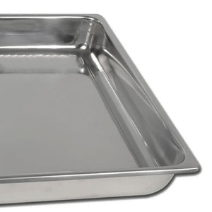 Plateaux médicaux et chirurgicaux en acier inoxydable 201, plateau manuel pour instruments dentaires, couvercle de plateau pour bébé, certifié CE Classe I - Product Image 3