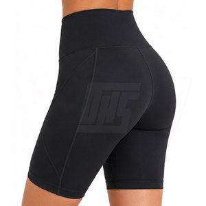 Shorts de sport premium pour femmes, taille haute, extensibles, confortables pour la gym, la course, le yoga et l'entraînement - Product Image 6