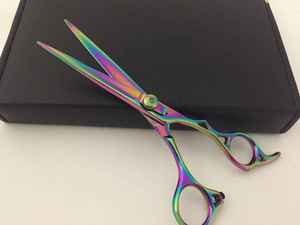 Professional Salon Hair Stylist Cutting <b>Scissors</b> 6.5 Inches Stainless Steel Barber Shears Straight Sharp Stainless Steel Handle - Product Image 4