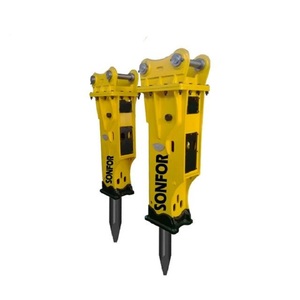 Excavator Hydraulic <b>Rock</b> Breaker <b>Hammer</b> Construction Machinery Spare Parts with Attachments for Break <b>Hammer</b> - Product Image 2