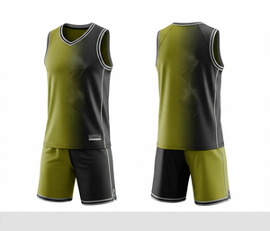 Full Sublimation Basketball Kit Lightweight Quick Dry Breathable <b>Polyester</b> Jersey And <b>Shorts</b> Team Sportswear For Men Women - Product Image 6