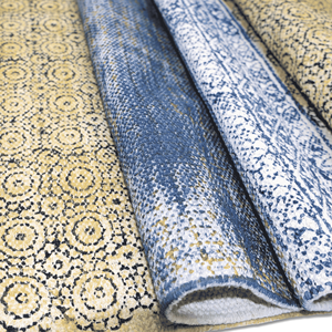 Tapis artisanal bohème géométrique en coton, antidérapant, écologique, à poils ras fins, pour salon, chambre, entrée, décoration intérieure - Product Image 4