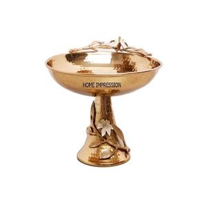 Cuencos de soporte de diseñador de ramas de latón y metal de Calidad exclusiva, cuencos de metal para servir alimentos de nuevo diseño de lujo a un precio asequible - Product Image 1