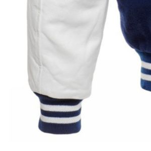 Veste universitaire personnalisée avec logo JSU Tigers, veste J-State Letterman, veste HBCU, veste de style baseball universitaire, veste grecque avec logo en chenille - Product Image 6