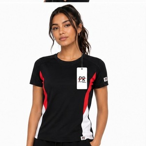 Camiseta holgada de algodón 100% para mujer, personalizada con serigrafía OEM, estilo urbano, transpirable, para venta al por mayor. - Product Image 1