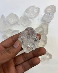 Quartz Clair Naturel Brut en Gros – Pierres de Cristal de Quartz Clair Brutes en Vrac - Product Image 4