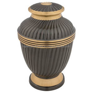 Artisanat supérieur HHB-104 grande taille adulte Atlas urne de crémation en laiton fournitures commémoratives de Style américain pour les cendres enterrement funéraire - Product Image 6