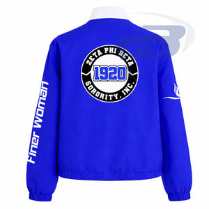 Chaqueta de Carreras de Sarga de Algodón Zeta Phi Beta ZPB para Mujer, Chaqueta de Motociclismo de Alto Rendimiento, Chaqueta de Motociclista de Alta Velocidad - Product Image 3