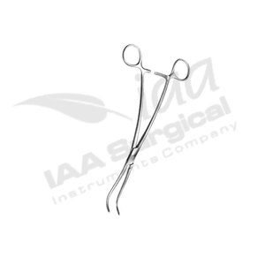Pinza Vascular Manual Reutilizable de Acero Inoxidable para Procedimientos de Cirugía Cardiovascular y Vascular, Uso Hospitalario - Product Image 4