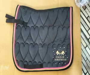 Almohadilla de Silla de Montar para Caballo de Doma Clásica Premium Personalizada, la Más Vendida, Acolchada, Mezcla de Lana, Transpirable, Cómoda, para Caballos de Cuello Alto, Multiusos - Product Image 5