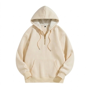 Sweat à capuche zippé personnalisable pour homme – Coton respirant de haute qualité – Vêtement d'extérieur décontracté pour homme – Idéal pour l'hiver - Product Image 1