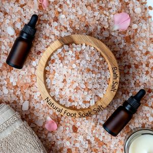 Sal de baño para pies de menta natural del Himalaya con cristales de Epsom y aceite de árbol de té, paquete de terapia relajante de 500 g para cuidado de spa - Product Image 6