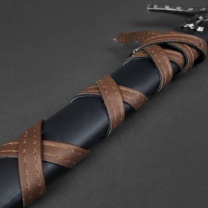 Espada Coleccionable de los Caballeros Templarios de 23.25 Pulgadas con Funda Negra - Réplica Histórica Medieval, Accesorio de Cosplay de Cruzado, Regalo - Product Image 3