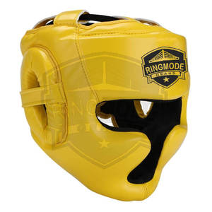 Protector de Cabeza de Boxeo de Cuero de Alta Calidad, Ajustable, con Logotipo Personalizado, Protector e Impermeable, Colores Personalizados - Product Image 3