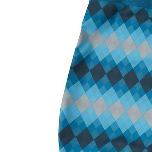 <b>Women's</b> Mid Board <b>Shorts</b> Geometric Print Quick Dry 100% Cotton Drawstring Waist Sporty Swimwear - Product Image 3