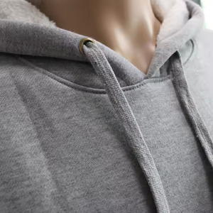เสื้อฮู้ดผ้าฟลีซคอตตอน 100% สีพาสเทลแสนสบาย ซับในนุ่ม ใส่สบายทรงหลวม เหมาะสำหรับใส่พักผ่อนทุกวัน - Product Image 3