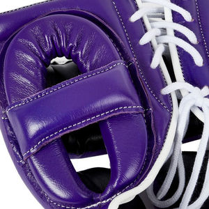 Protectores de Cabeza de Kickboxing con Logotipo Personalizado, Casco Protector Facial de Cuero Personalizado para Entrenamiento de Artes Marciales, Servicio OEM Disponible - Product Image 6