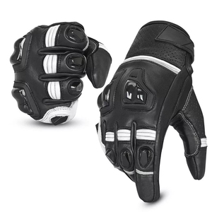 Gants de motard durables pour hommes, en matériau doux et confortable, parfaits pour la conduite de moto, les courses et les aventures sportives en plein air - Product Image 1