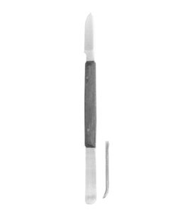 Fahnenstock Fig. Cuchillo para Cera Dental de Acero Inoxidable, Instrumento para Tallar Cera, Cuchillo para Cera de Laboratorio Dental, Reutilizable y Autoclavable - Product Image 1