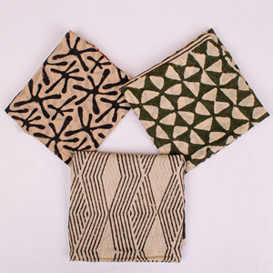 ชุดผ้าพันคอคอตตอนรักษ์โลก 3 ชิ้น ลายบากรู สไตล์อินเดียโบโฮ ใช้ได้ทุกฤดู จาก Craftjaipur - Product Image 3