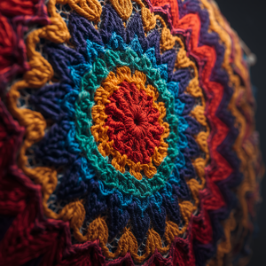 Fil à t-shirt pour crochet 800g, fil en coton recyclé pour tricot et loisirs créatifs avec personnalisation OEM ODM - Product Image 3