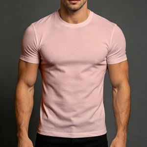 T-shirt pour homme, coupe ajustée, coton doux, col rond, confortable, vêtements décontractés et sportifs, qualité supérieure, mode américaine - Product Image 6
