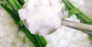 FRESH RAW COCONUT <b>JELLY</b> CUT INTO CUBES - TOP-SELLING BEVERAGE INGREDIENT ASIA - Product Image 6