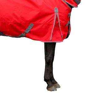 Couverture de cheval en coton doux et léger de qualité supérieure, imperméable, bleu marine, pour l'hiver, protection contre la pluie, durable - Product Image 5